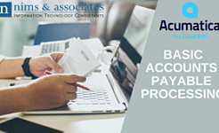 Basic Accounts Payable Processing in Acumatica Cloud ERP