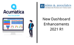 New Dashboard Enhancements to Acumatica Cloud ERP – 2021 R1