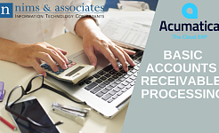 Basics of Accounts Receivable Processing in Acumatica Cloud ERP