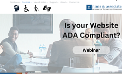 Is Your Website ADA Complaint – Nims Webinar